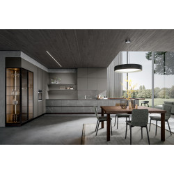 Bucatarie Moderna Aura-Stil cntemporan si functionalitate avansata pentru spatii incantatoare!