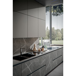 Bucatarie Moderna Aura-Stil cntemporan si functionalitate avansata pentru spatii incantatoare!