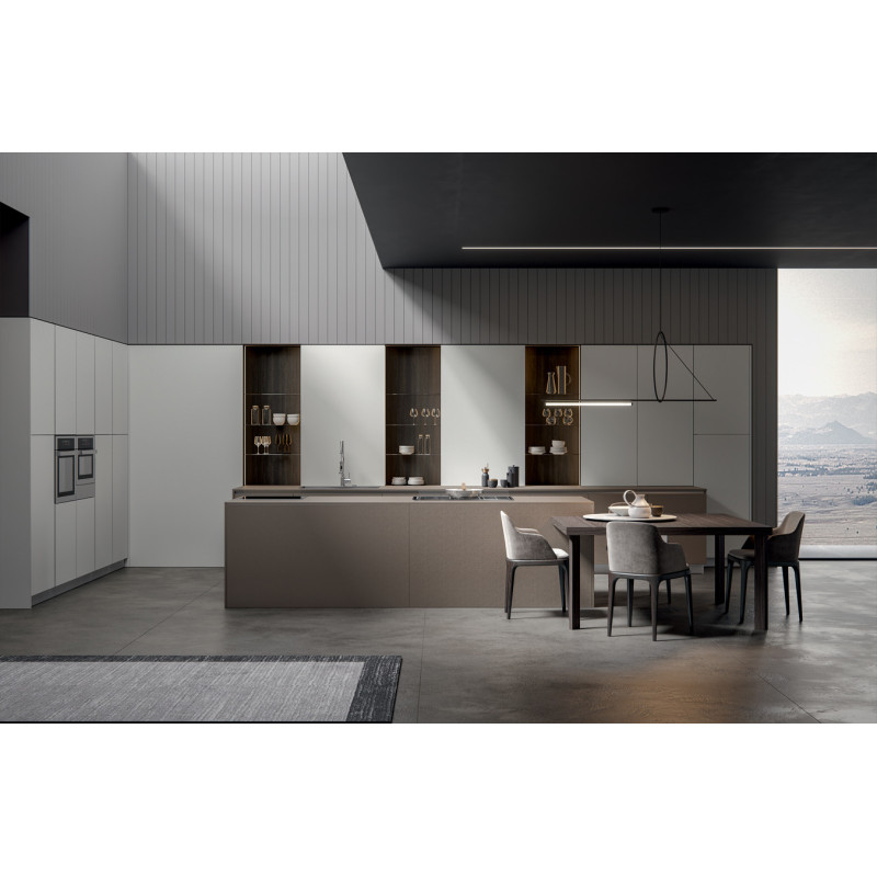Bucatarie Moderna Aura-Stil cntemporan si functionalitate avansata pentru spatii incantatoare!