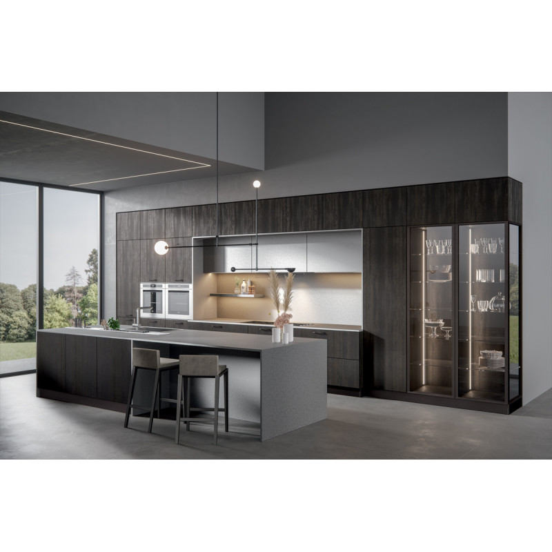 Bucatarie Moderna Aura-Stil cntemporan si functionalitate avansata pentru spatii incantatoare!