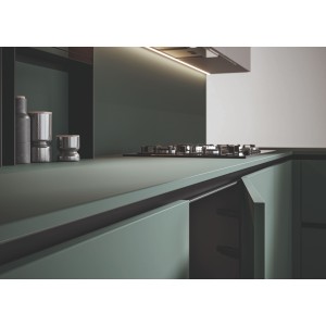 Bucatarie italiana moderna Infinity, caracterizata printr-un stil modern și o multitudine de materiale!!