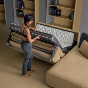 Canapea Sax Componibila Extensibila Cu Pouf Mono